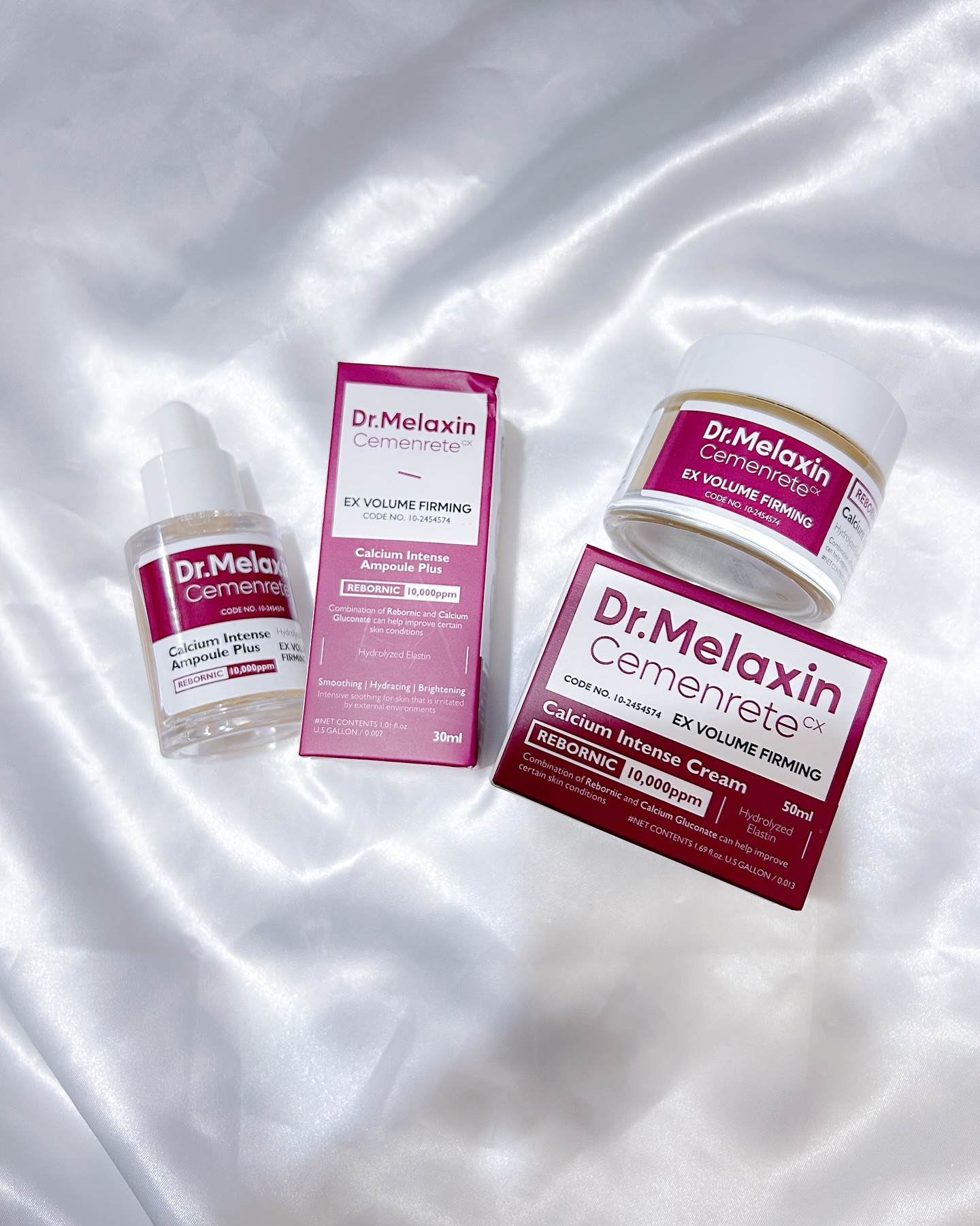 Cemenrete Calcium Intense Cream/Dr.Melaxin/フェイスクリームを使ったクチコミ（2枚目）