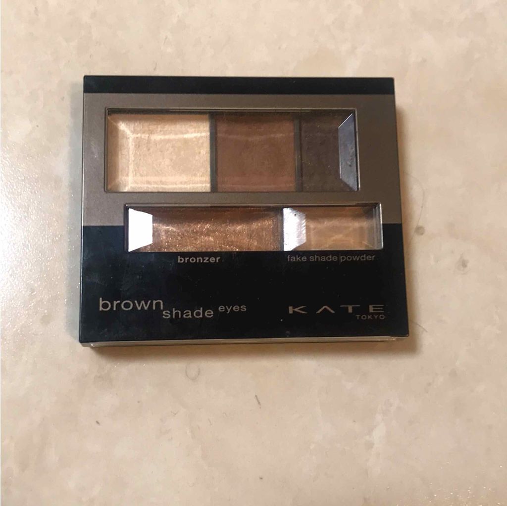 ブラウンシェードアイズN/KATE/アイシャドウパレットを使ったクチコミ（1枚目）
