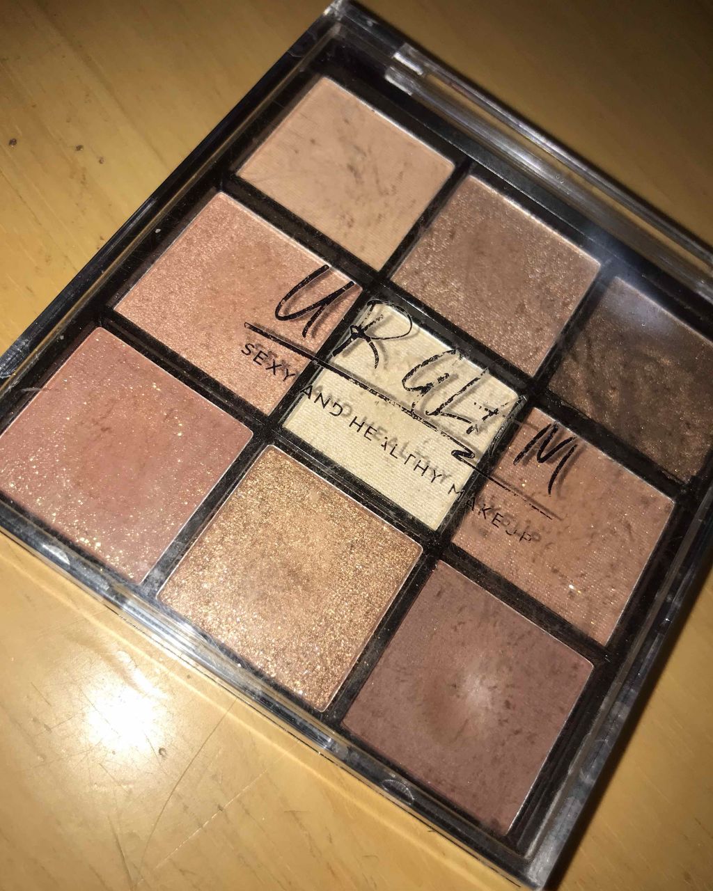 UR GLAM BLOOMING EYE COLOR PALETTE/U R GLAM/アイシャドウパレットを使ったクチコミ(1枚目)