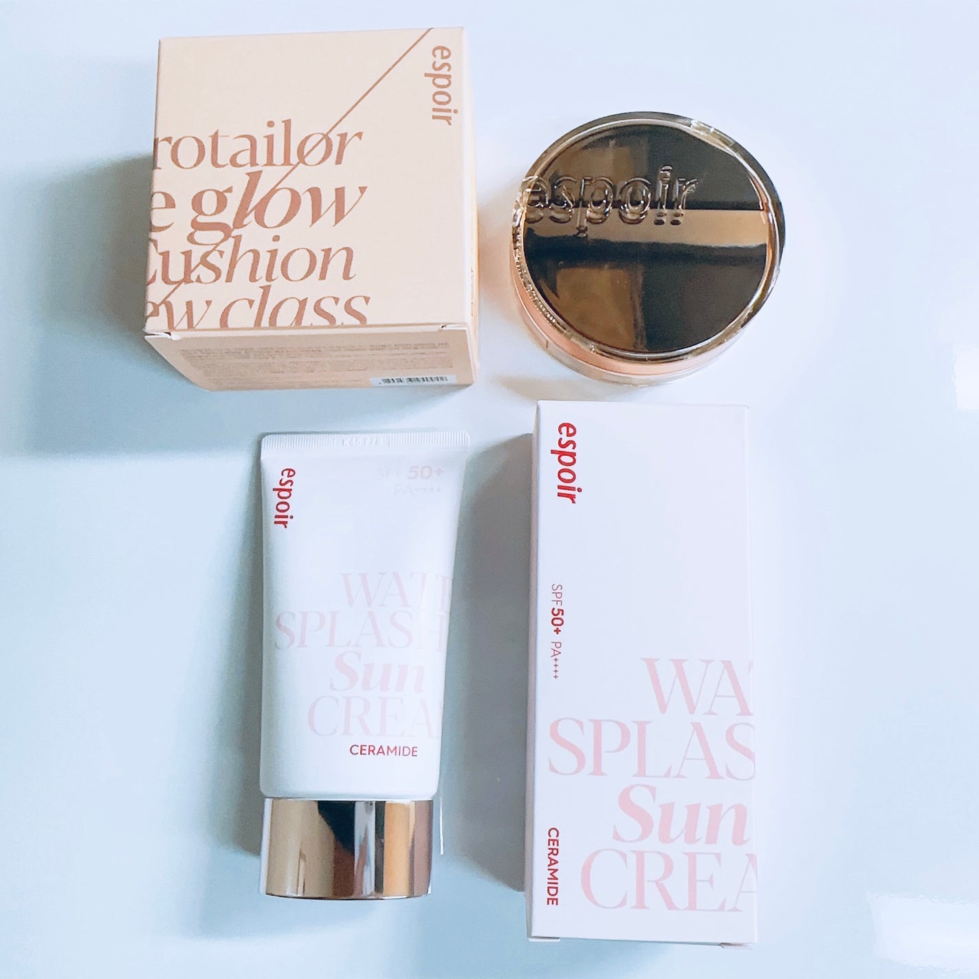 プロテーラービーグロウクッション ニュークラス/espoir/クッションファンデーションを使ったクチコミ(3枚目)