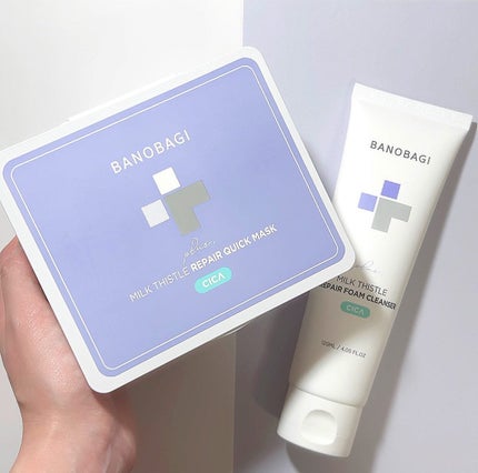 ミルクシスルリペアシカフォームクレンザー プラス/BANOBAGI/洗顔フォームを使ったクチコミ(8枚目)