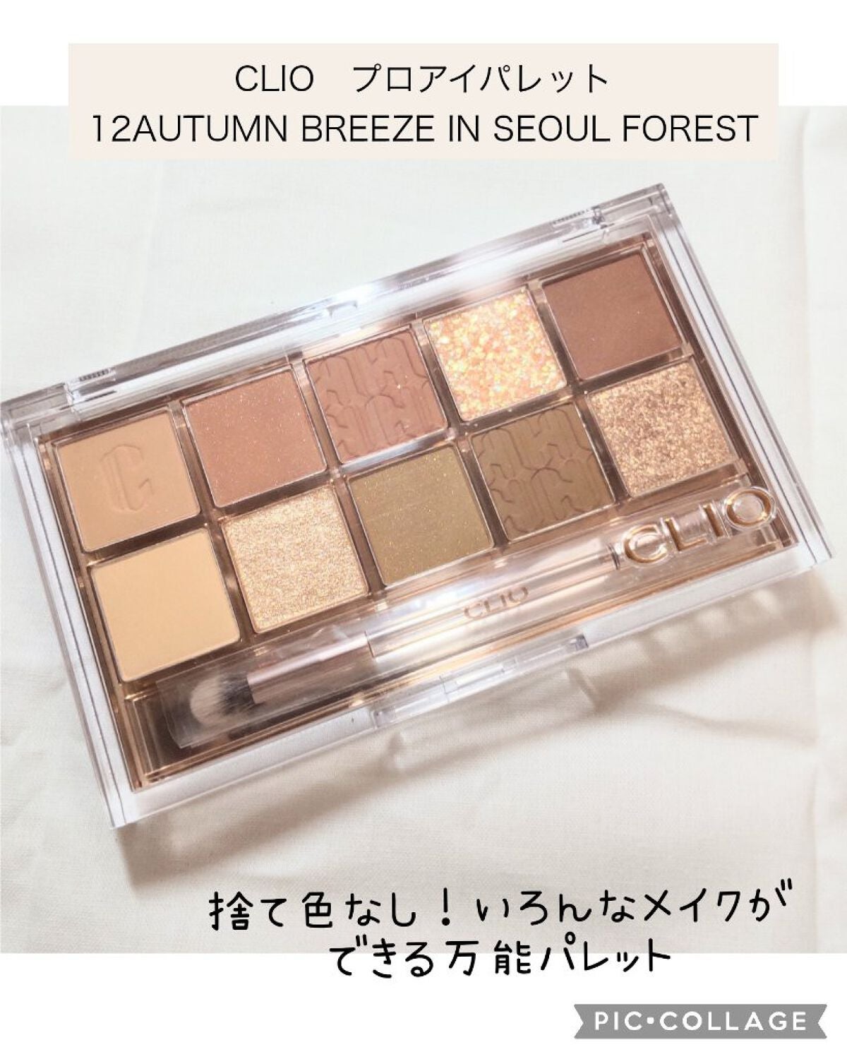プロ アイ パレット/CLIO/アイシャドウパレットを使ったクチコミ(2枚目)