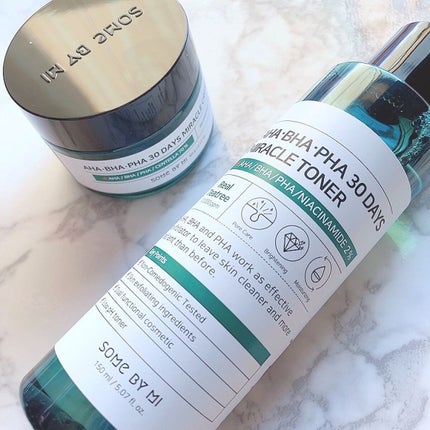 AHA·BHA·PHA 30デイズミラクルトナー/SOME BY MI/化粧水を使ったクチコミ(1枚目)