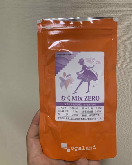 むくMix-ZERO/オーガランド/ボディサプリメントを使ったクチコミ(1枚目)