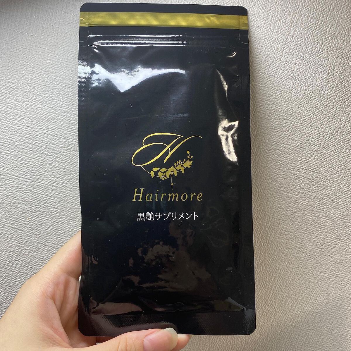 黒艶サプリメント/ヘアモア/健康サプリメントを使ったクチコミ（1枚目）