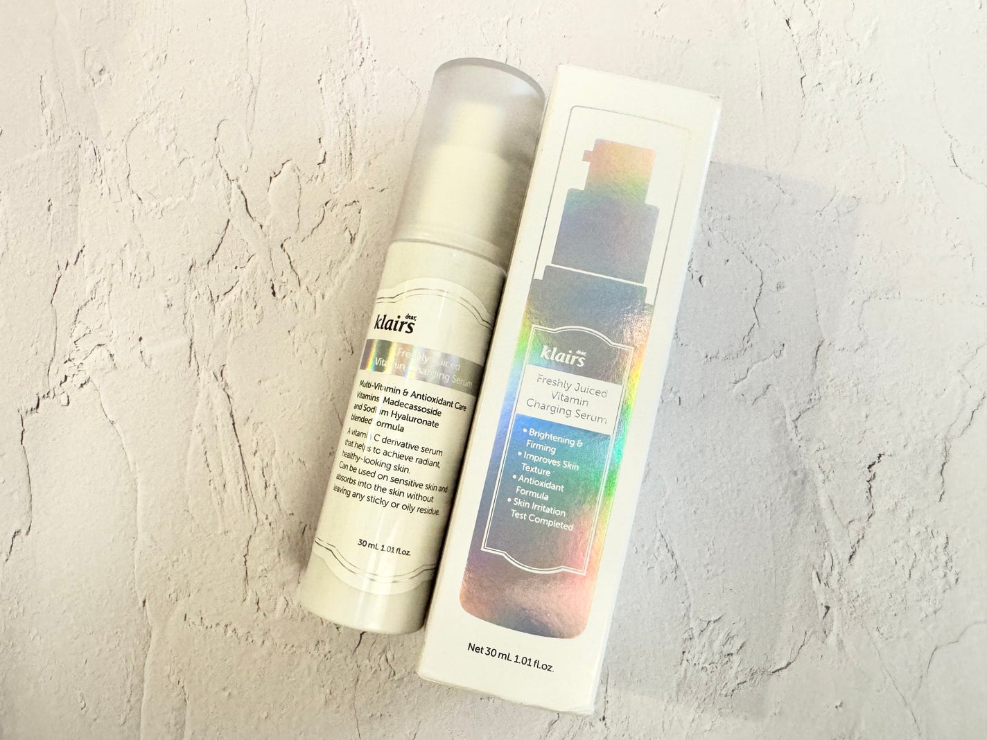 フレッシュリージュースドビタミンチャージングセラム(30ml)/Klairs/美容液を使ったクチコミ(1枚目)