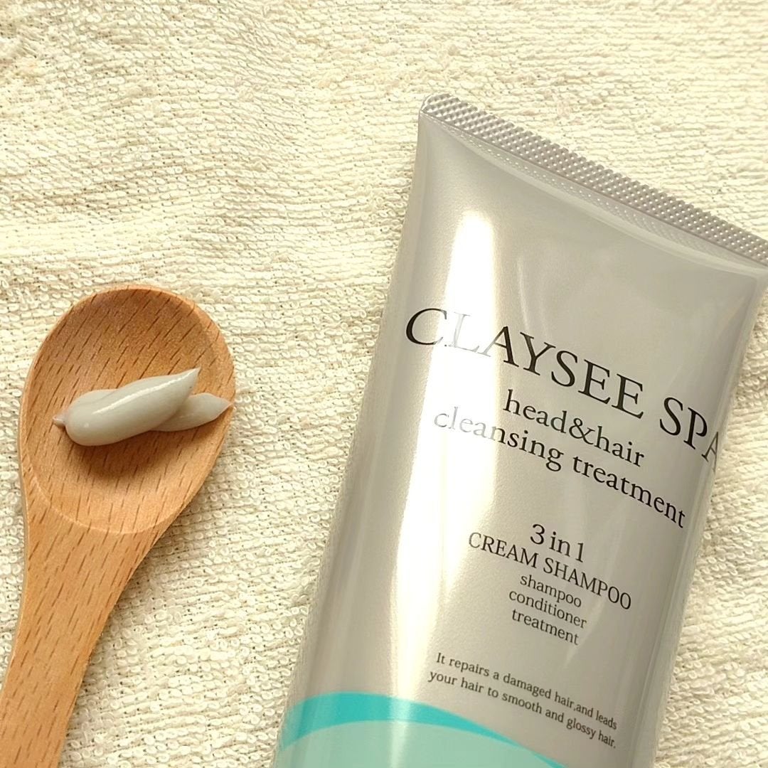 ヘッド&ヘアクレンジングトリートメント モイスト/CLAYSEE SPA/市販シャンプーを使ったクチコミ(3枚目)