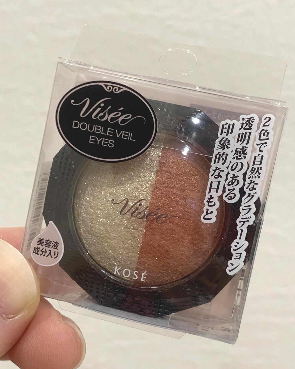 ダブルヴェール アイズ/Visée/アイシャドウパレットを使ったクチコミ（1枚目）