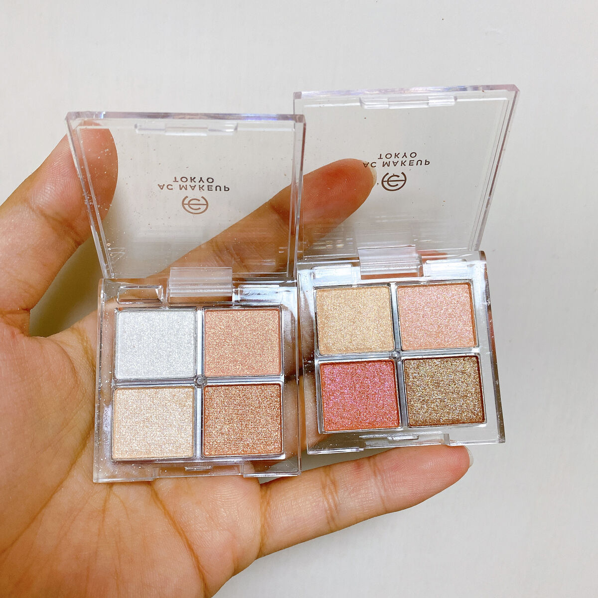 AC シークレット ビッグアイパレット/セリア/アイシャドウパレットを使ったクチコミ（2枚目）