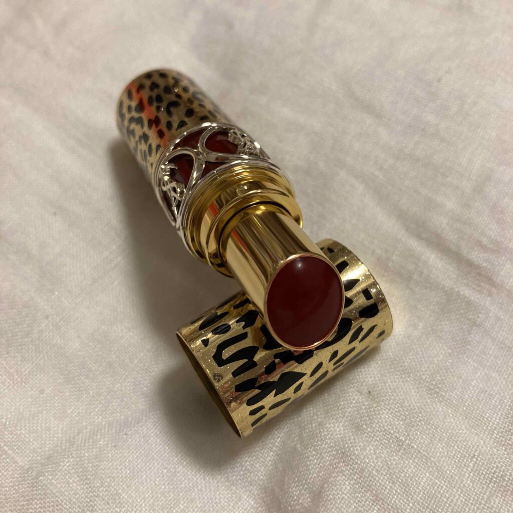 ルージュ ヴォリュプテ シャイン/YVES SAINT LAURENT BEAUTE/口紅を使ったクチコミ(4枚目)