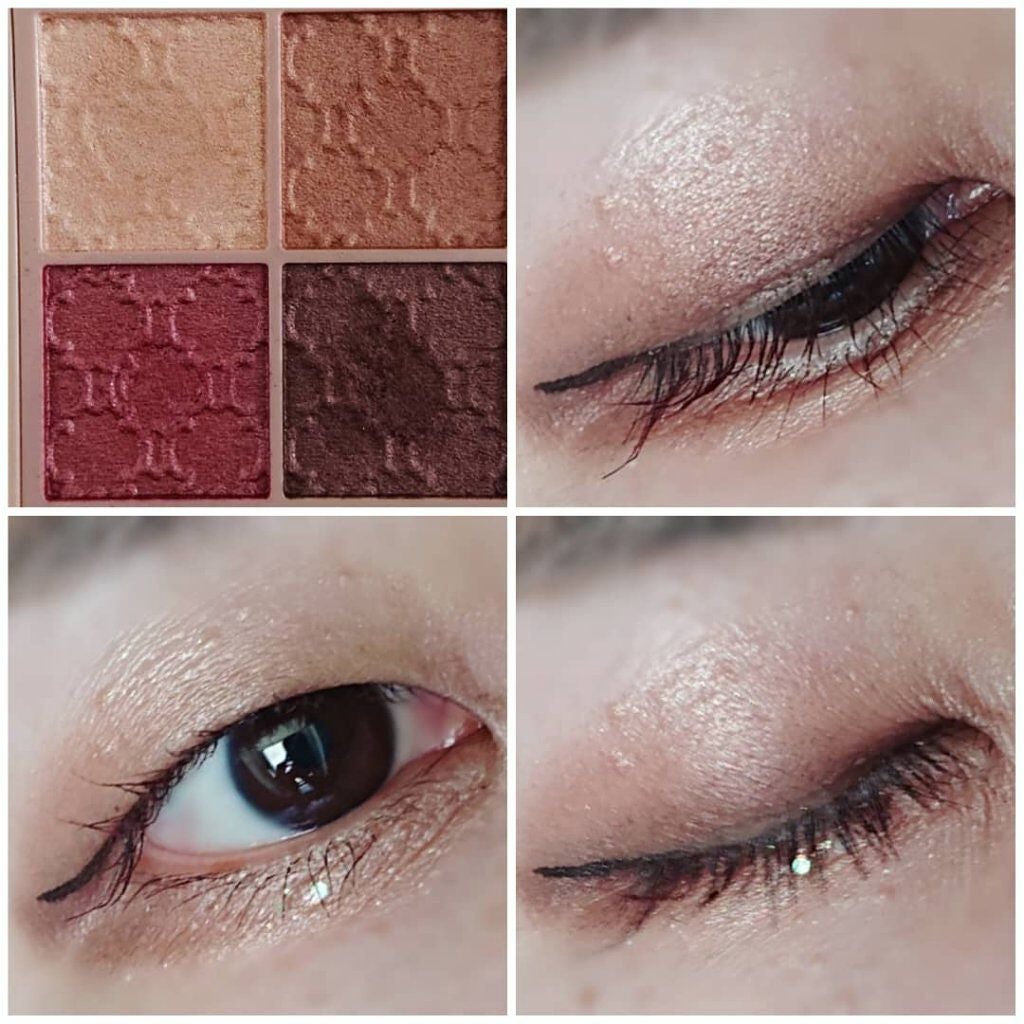 グロッシーリッチ アイズ N/Visée/アイシャドウパレットを使ったクチコミ(3枚目)