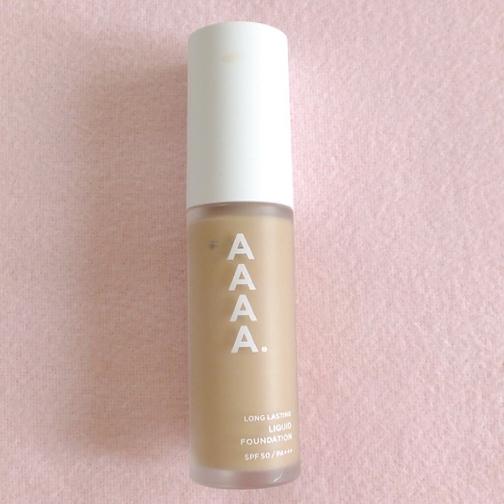 リキッドファンデーション/AAAA./クリーム・エマルジョンファンデーションを使ったクチコミ(1枚目)