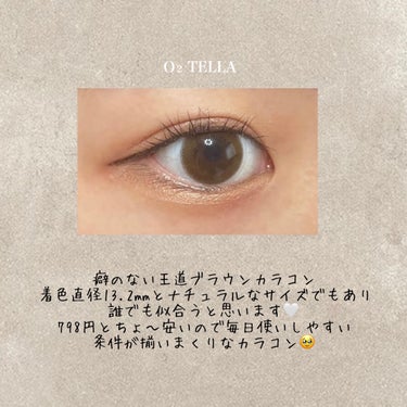 LA FILLE (ラ・フィーユ)/LA FILLE/カラーコンタクトレンズを使ったクチコミ（2枚目）