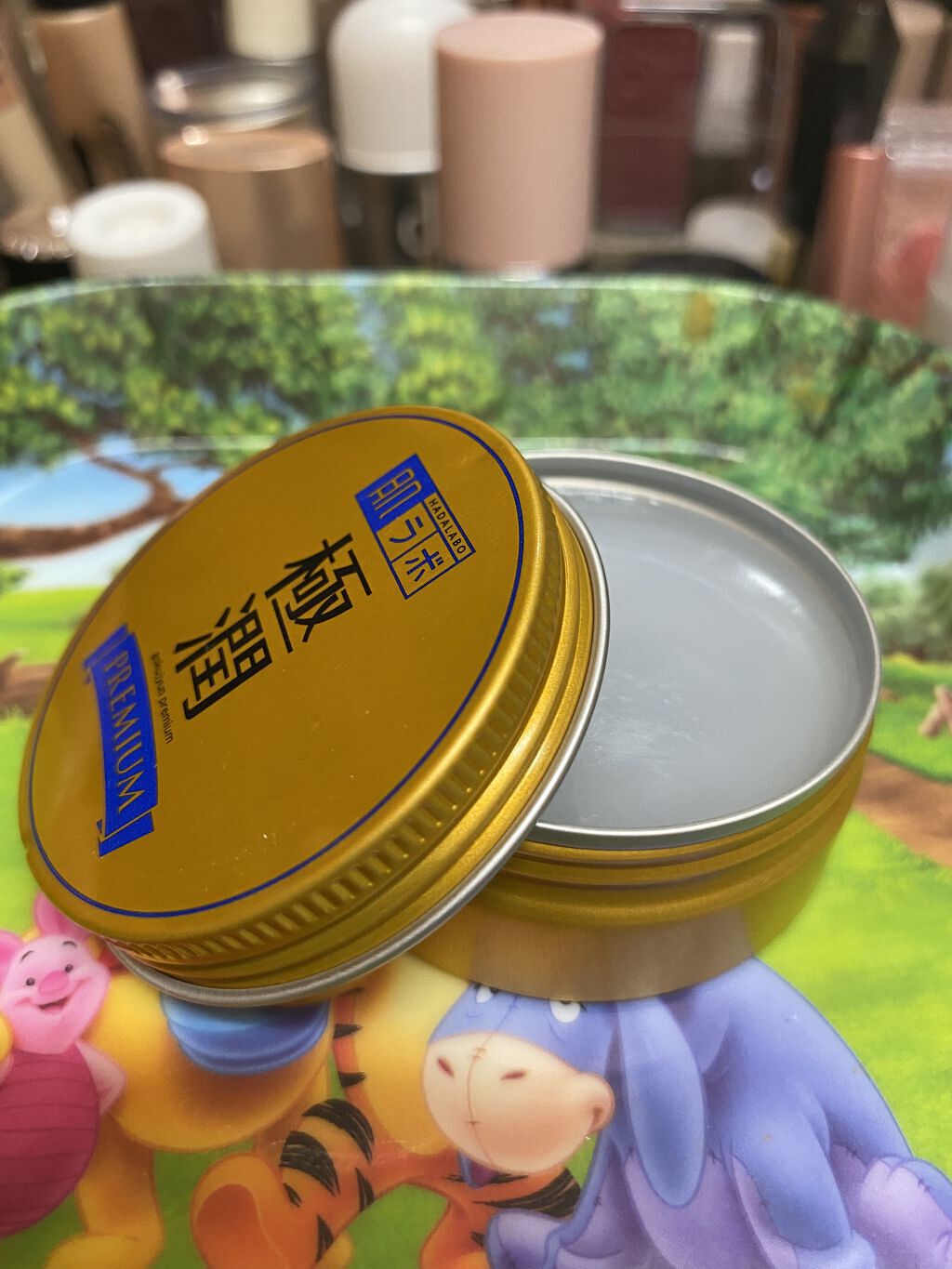 極潤プレミアム ヒアルロンオイルジェリー/肌ラボ/フェイスクリームを使ったクチコミ（3枚目）