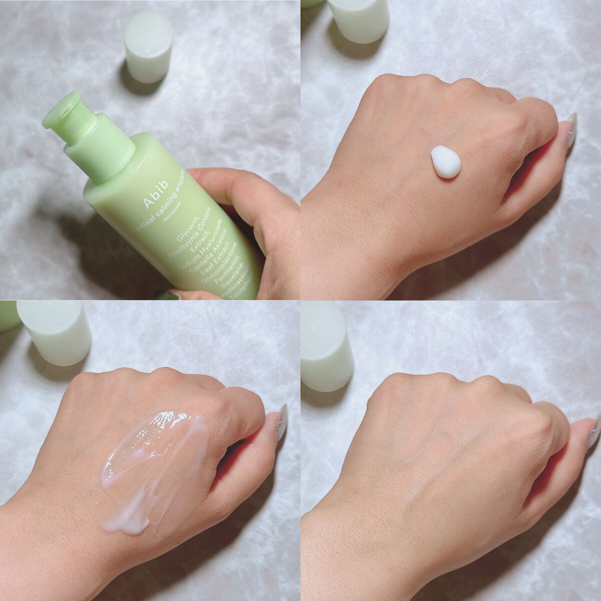 <楽天限定>ドクダミ3種セット/Abib /スキンケアキットを使ったクチコミ(5枚目)