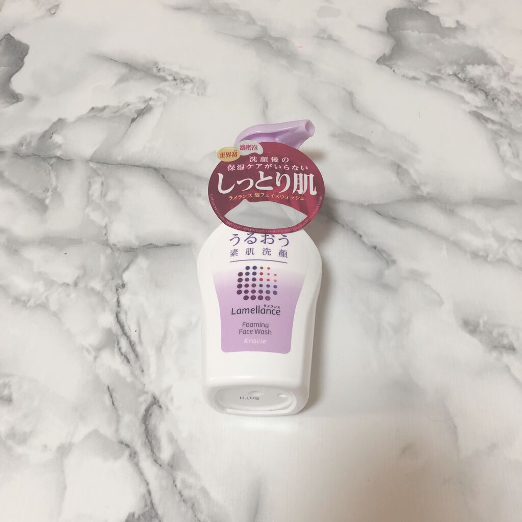 泡フェイスウォッシュ/ラメランス/泡洗顔を使ったクチコミ（1枚目）