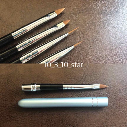 ネイル工房オリジナルジェルネイルブラシzecca筆 /ネイル工房/ネイル用品を使ったクチコミ(2枚目)