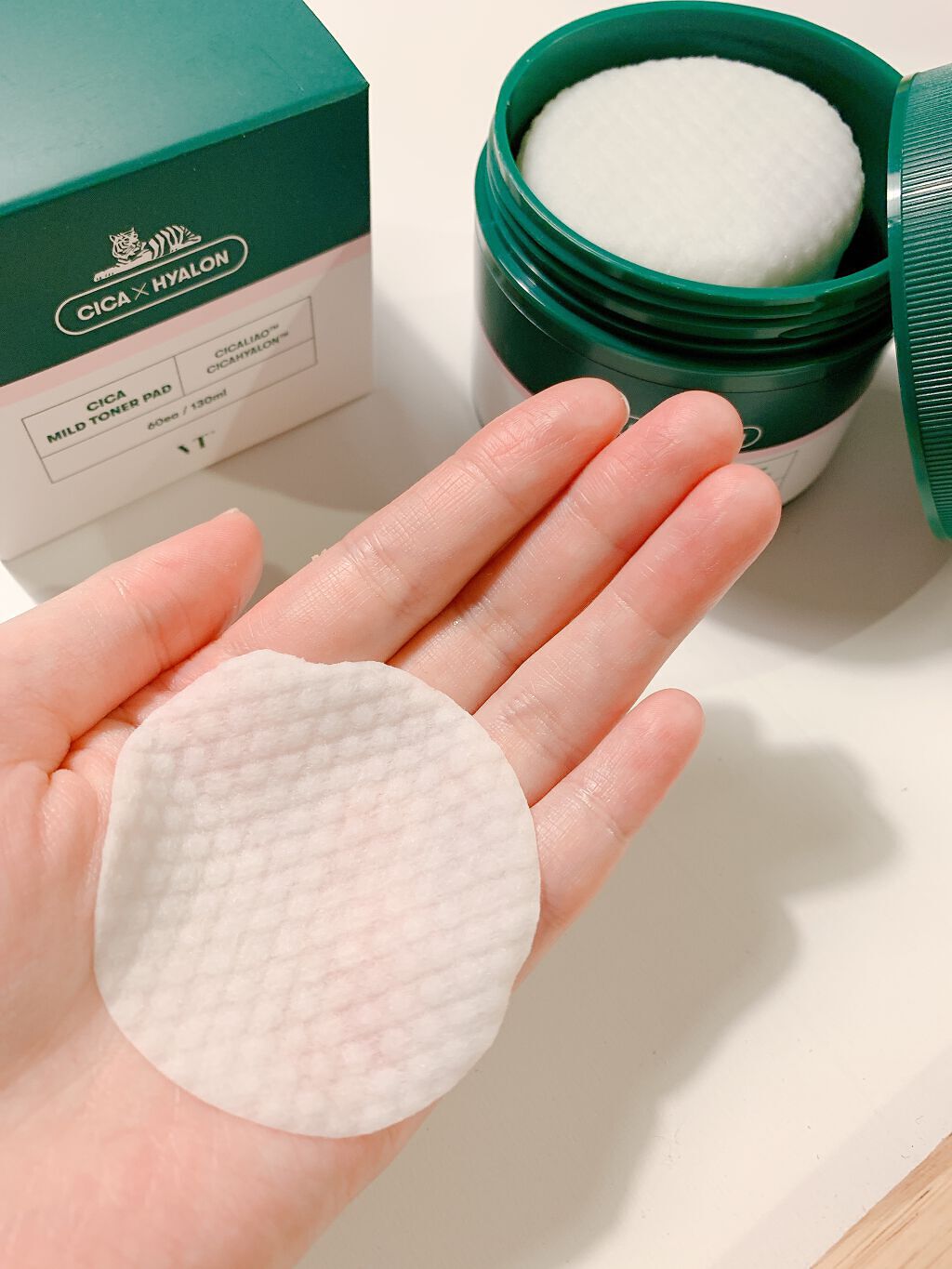 CICA マイルドトナーパッド/VT/トナーパッドを使ったクチコミ(5枚目)