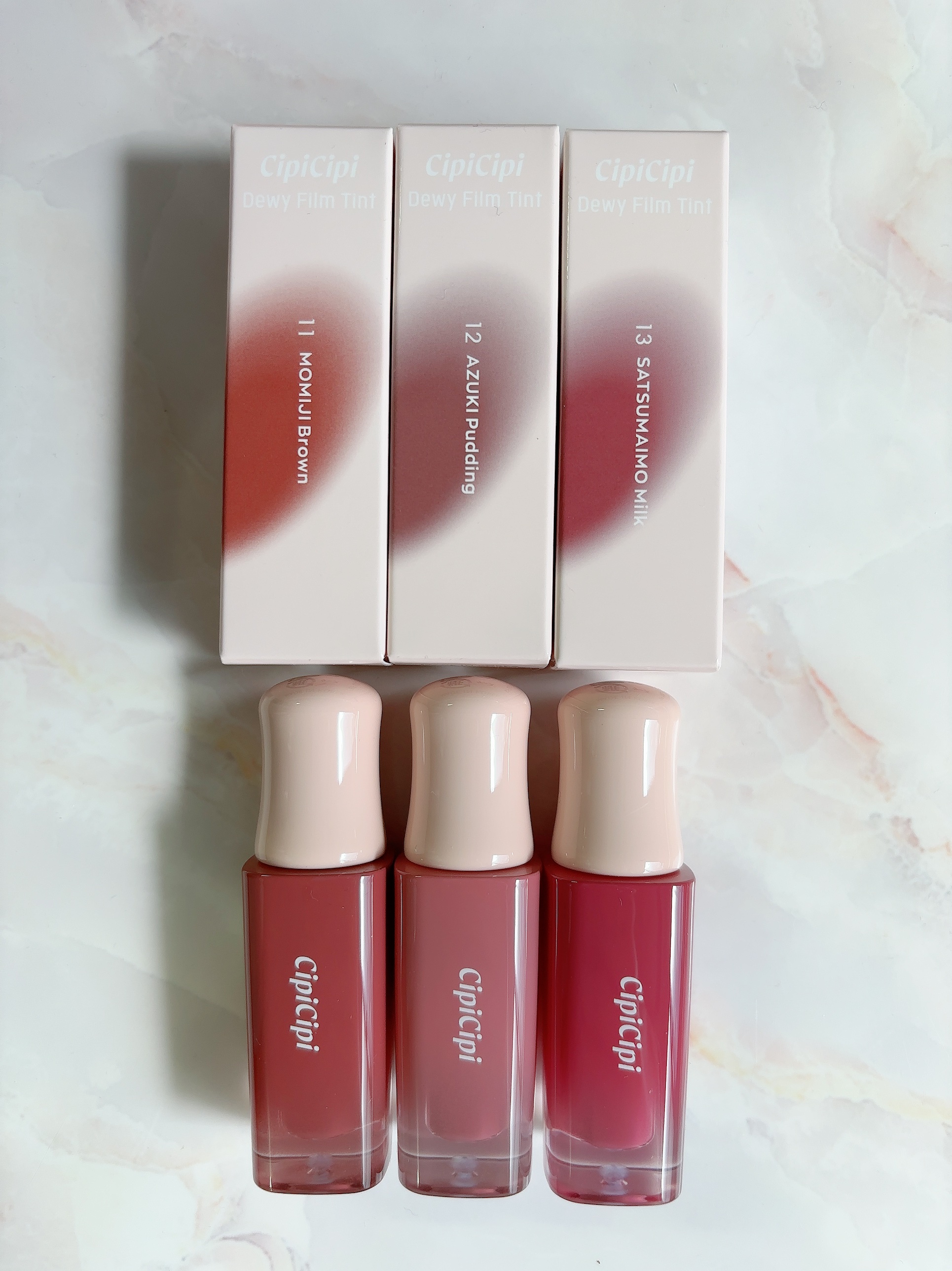 デューイフィルムティント/CipiCipi/リップティントを使ったクチコミ（2枚目）