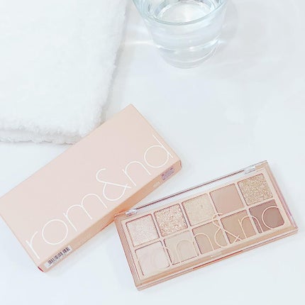 ベターザンパレット/rom&nd/アイシャドウパレットを使ったクチコミ(8枚目)