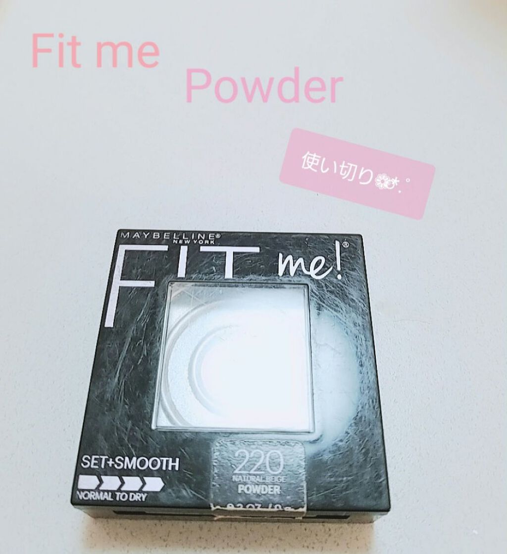 フィットミー パウダー M/MAYBELLINE NEW YORK/プレストパウダーを使ったクチコミ(1枚目)