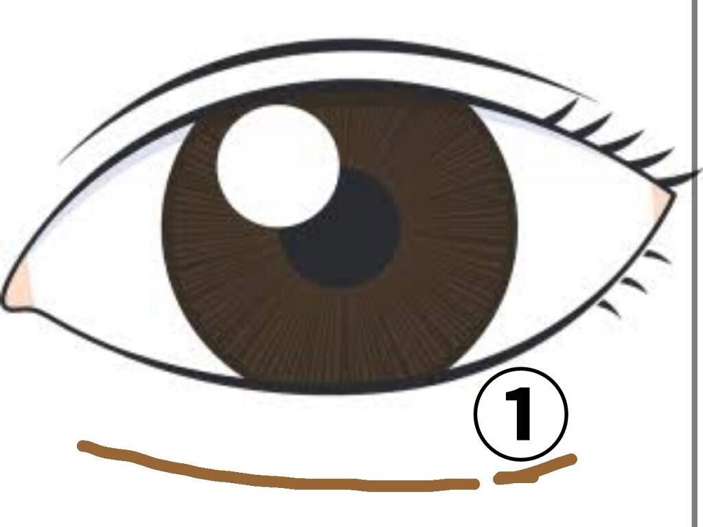 描くふたえアイライナー/CEZANNE/リキッドアイライナーを使ったクチコミ(3枚目)