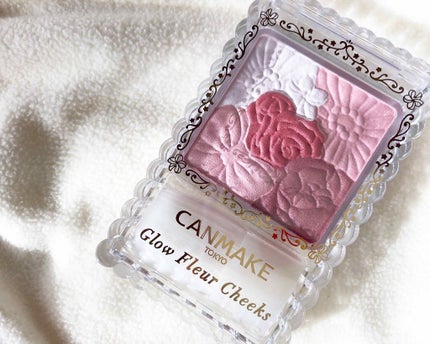 グロウフルールチークス/キャンメイク/パウダーチークを使ったクチコミ(1枚目)