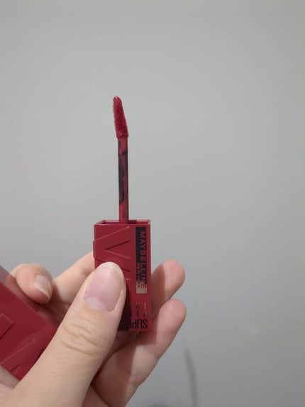SPステイ ヴィニルインク 80 独創的なローガンベリー/MAYBELLINE NEW YORK/口紅を使ったクチコミ(2枚目)