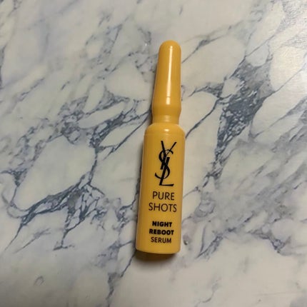 ピュアショット ナイト リチャージセラム/YVES SAINT LAURENT BEAUTE/美容液を使ったクチコミ(1枚目)