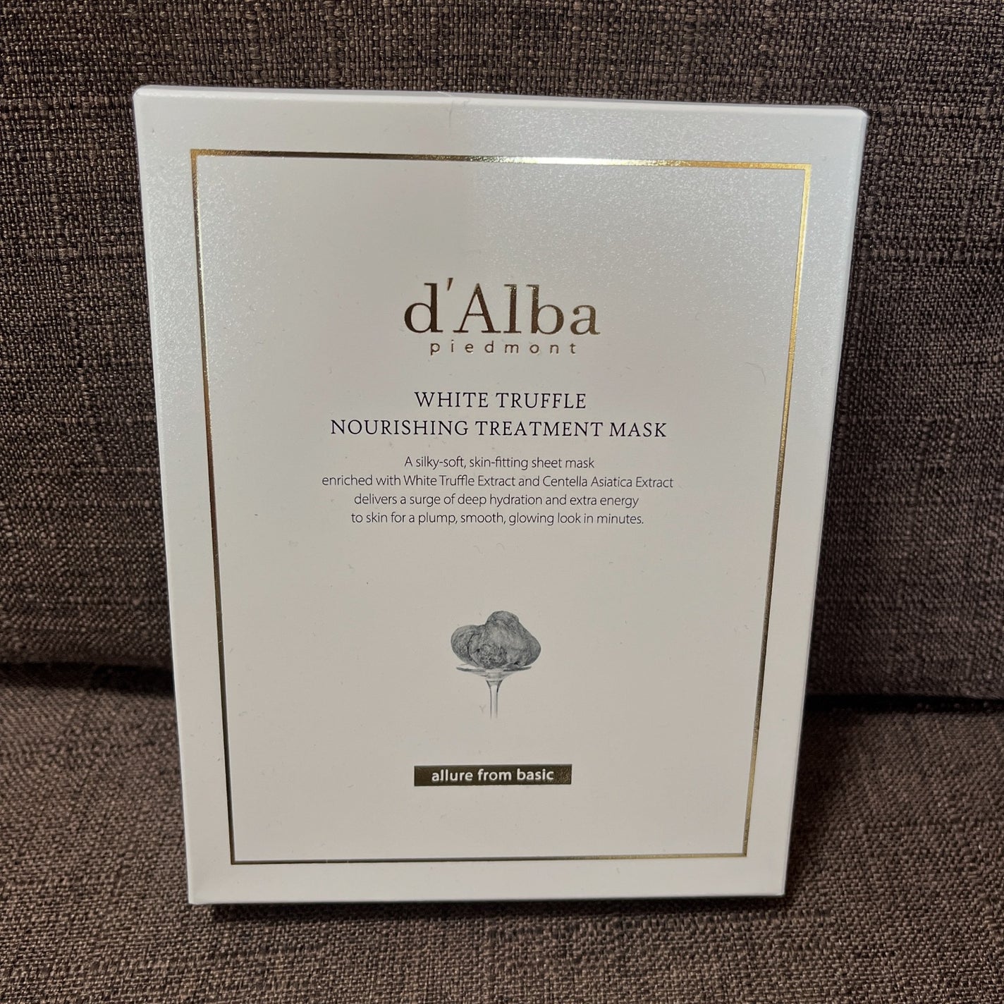 ホワイトトリュフナリシングトリートメントマスク/ダルバ/シートマスク・パックを使ったクチコミ(3枚目)