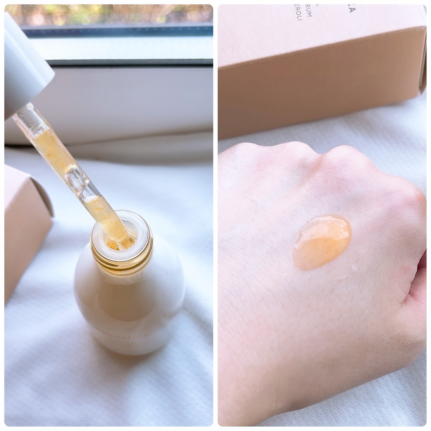 グロービタCトーニングセラム/AROMATICA/美容液を使ったクチコミ（3枚目）