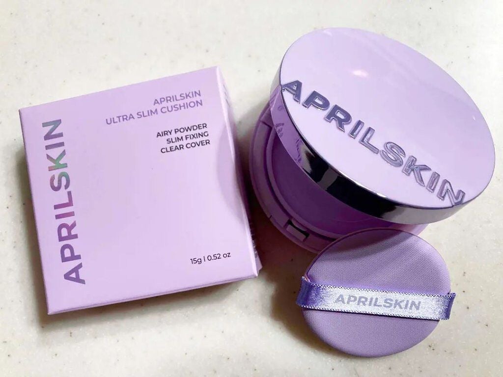 ありがとうこ on LIPS 「エイプリルスキンウルトラスリムクッションファンデ21号(ライト..」(3枚目)