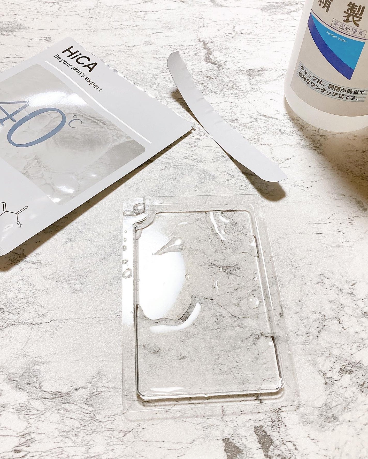 フリーズドライエッセンスマスク ナイアシンアミド22%/HiCA/シートマスク・パックを使ったクチコミ(2枚目)