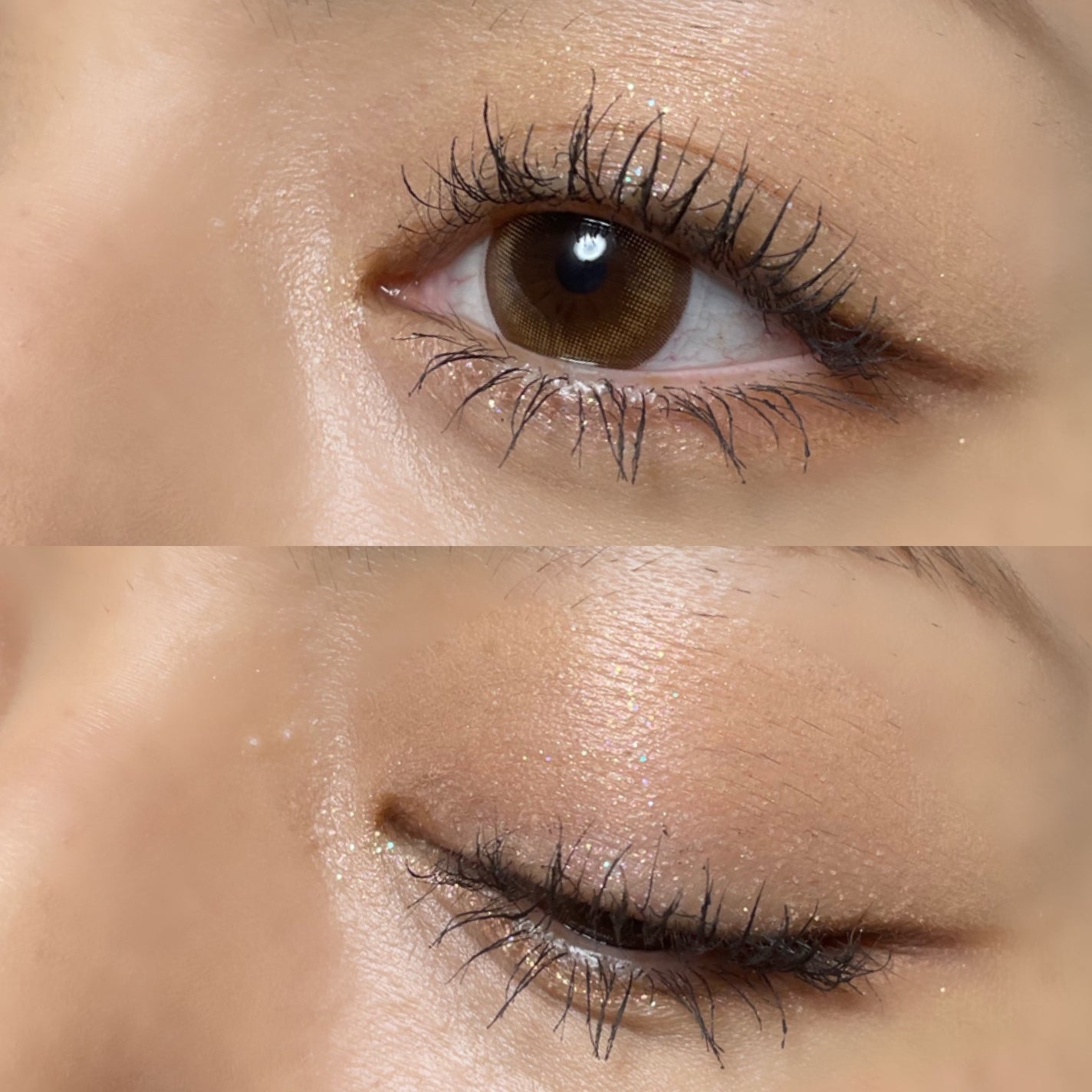 グリッターアイシャドウ/Dear.A/グリッターを使ったクチコミ(5枚目)