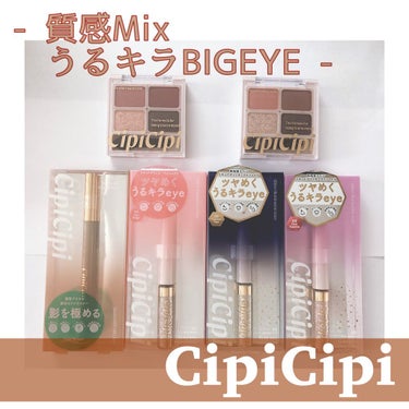 グリッターイルミネーションライナー/CipiCipi/リキッドアイライナーを使ったクチコミ（1枚目）