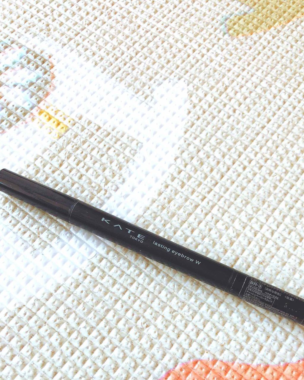 ラスティングデザインアイブロウW(LQ)/KATE/パウダーアイブロウを使ったクチコミ(1枚目)