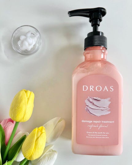 ダメージリペアシャンプー/トリートメント/DROAS/市販シャンプーを使ったクチコミ(5枚目)