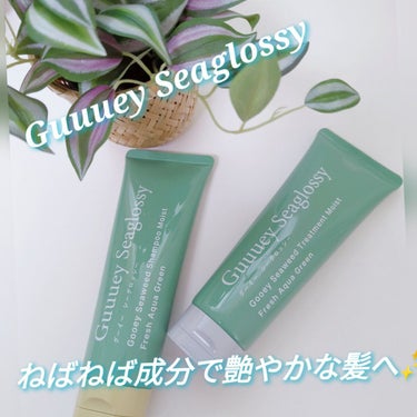 Guuuey Seaglossy シーウィードシャンプー モイスト&トリートメント✨

海藻に含まれているねばねば成分「フコダインエキス」を配合したGuuuey Seaglossy シーウィードシャンプ
