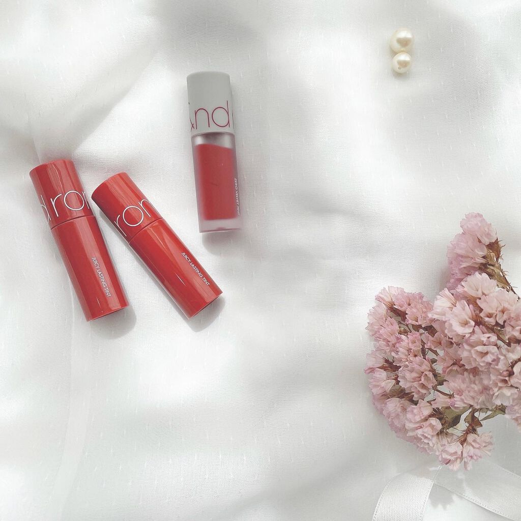 ベストティントエディション ミニリップキット/rom&nd/リップティントを使ったクチコミ（1枚目）