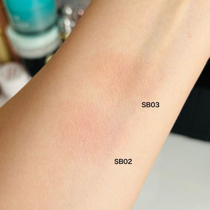 シームレストーン ブラッシュ/excel/パウダーチークを使ったクチコミ(4枚目)