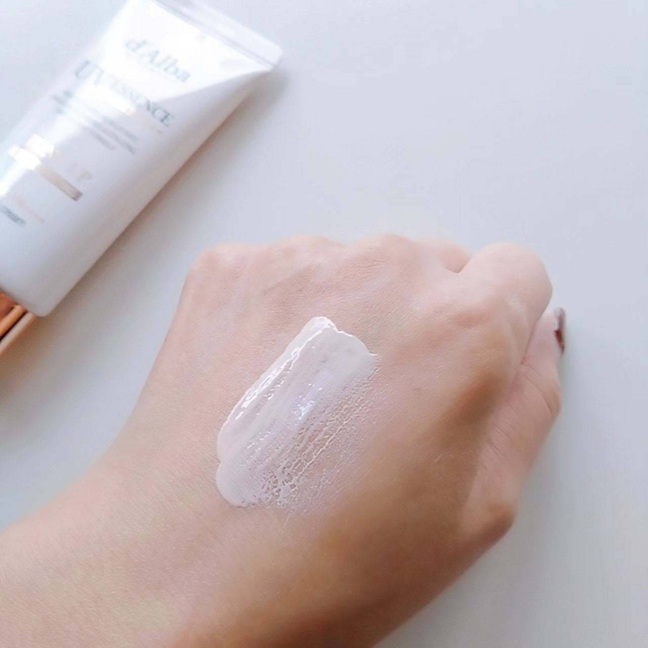 ウォータフルトーンアップサンクリーム/ダルバ/日焼け止めクリームを使ったクチコミ(3枚目)