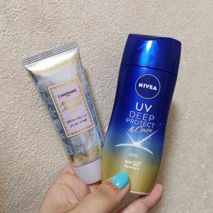 マーメイドスキンジェルUV/キャンメイク/日焼け止めジェルを使ったクチコミ(1枚目)