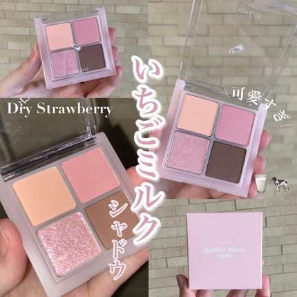 ベターザンアイズ/rom&nd/アイシャドウパレットを使ったクチコミ(1枚目)