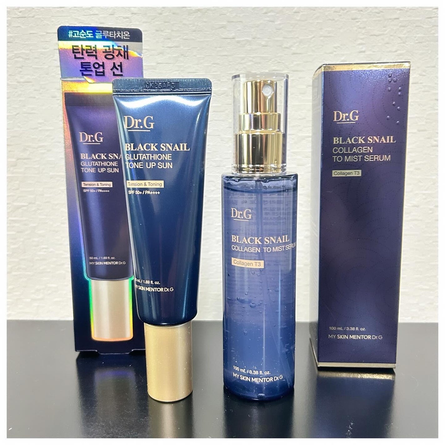 ドクタージー ブラックスネイル コラーゲンミスト/Dr.G/ミスト状化粧水を使ったクチコミ(2枚目)