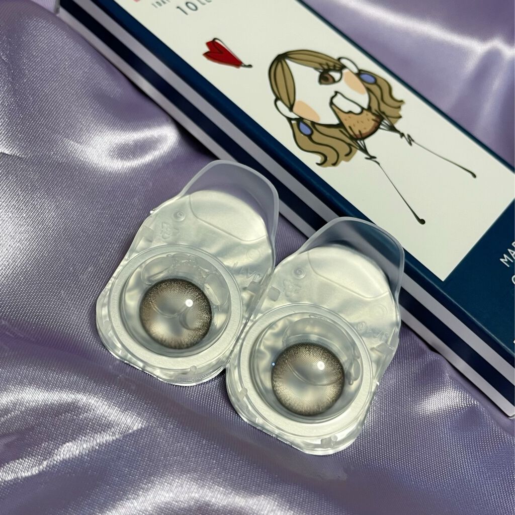 FLANMY 1day メープルシフォン/FLANMY/ワンデー（１DAY）カラコンを使ったクチコミ（2枚目）