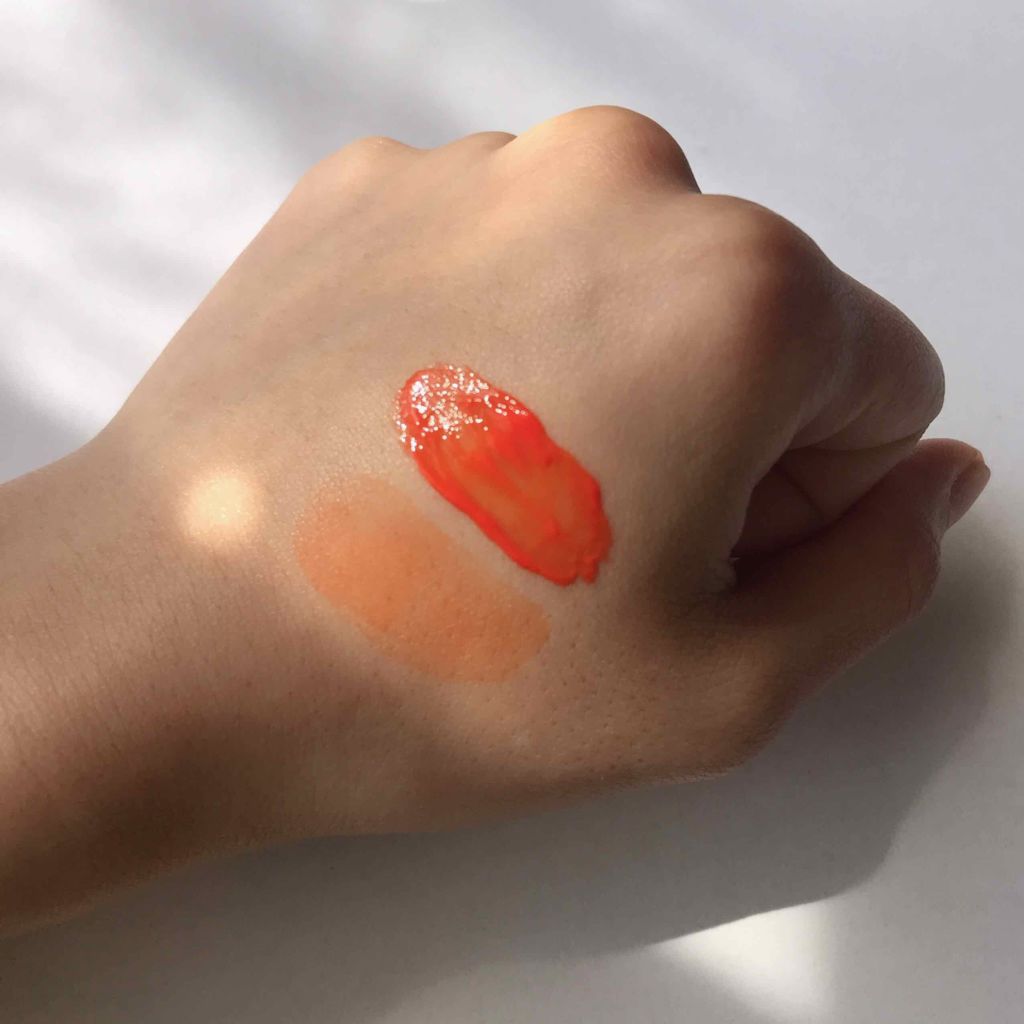 ジューシーラスティングティント/rom&nd/リップティントを使ったクチコミ(2枚目)