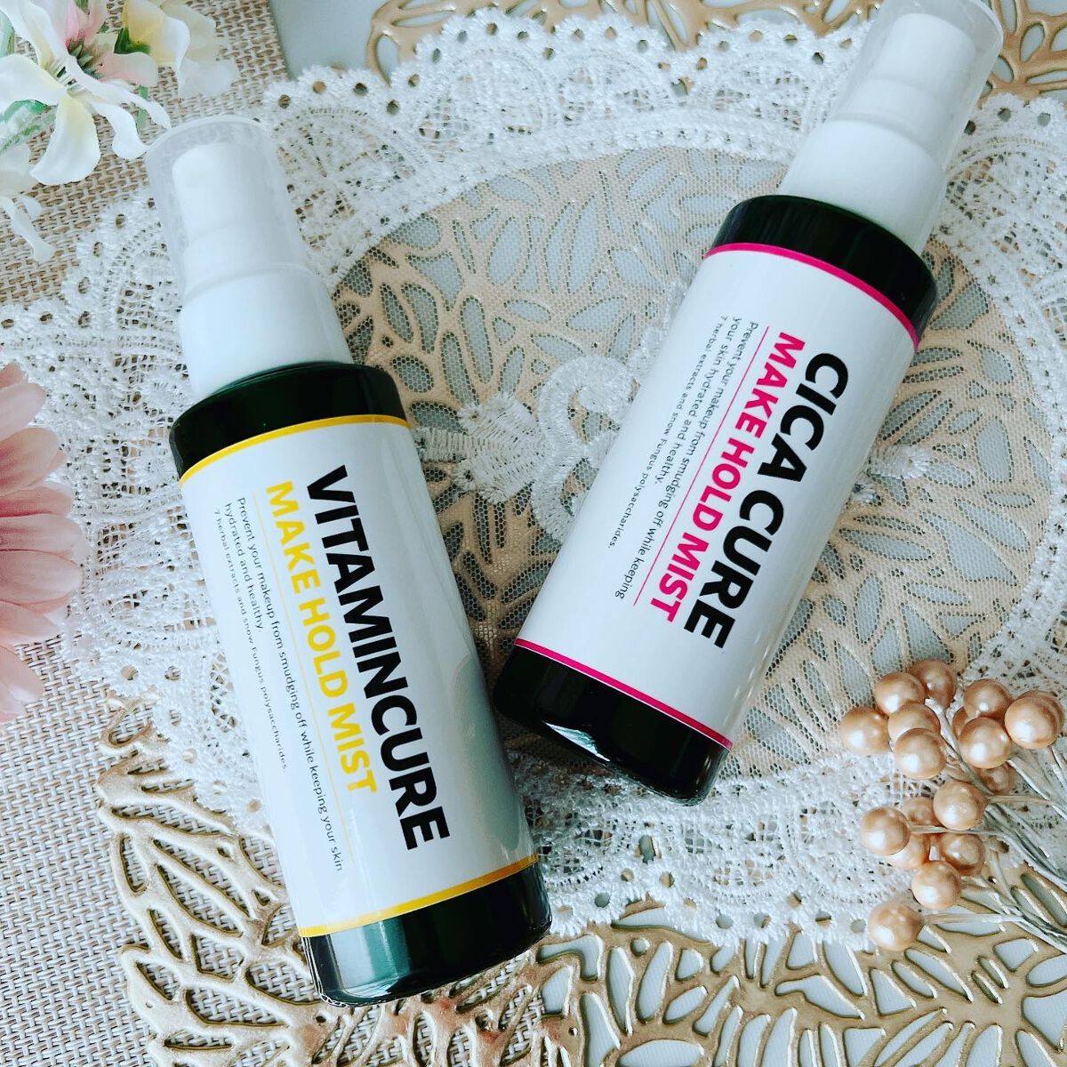 シカキュア メイク ホールドミスト/山忠/ミスト状化粧水を使ったクチコミ(1枚目)