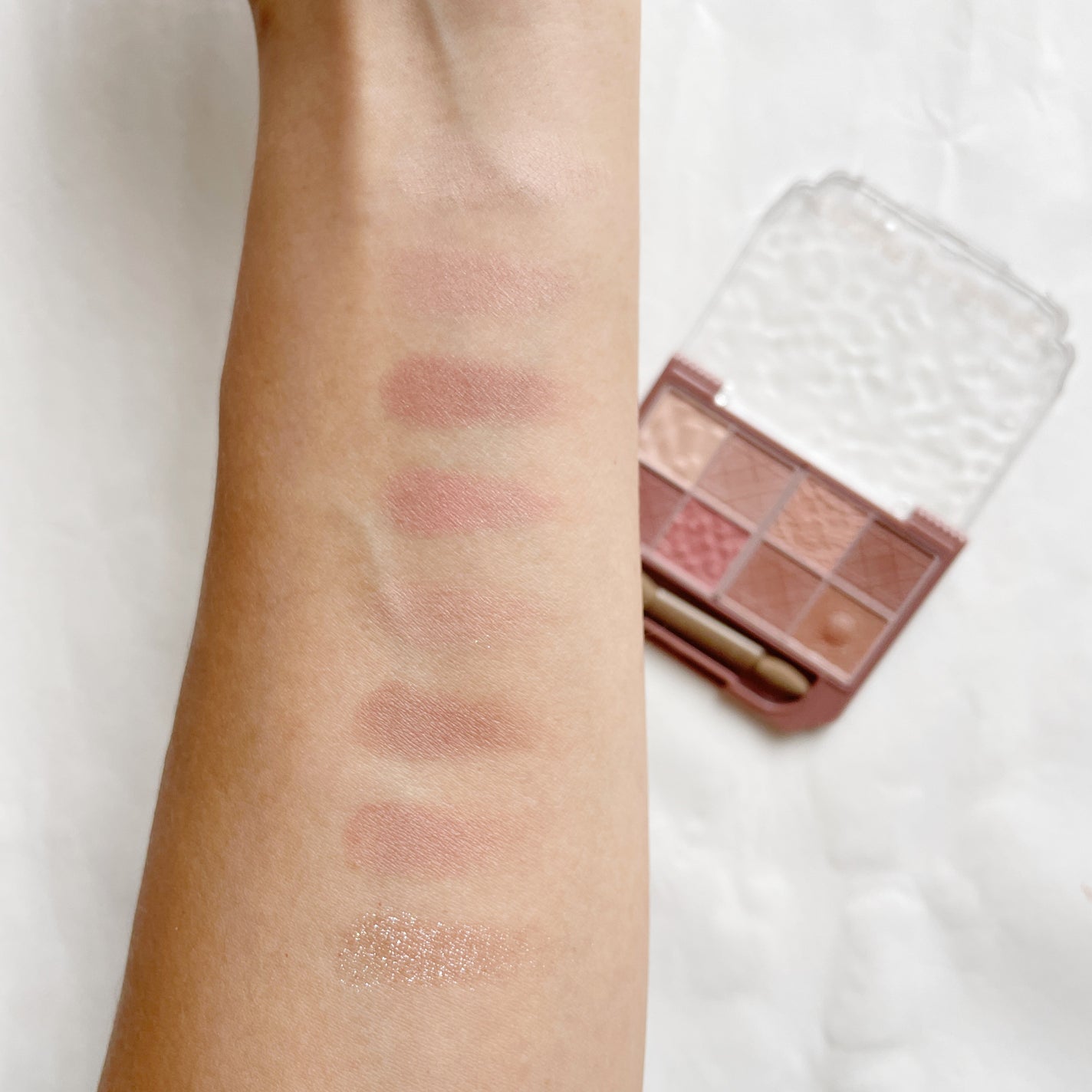 プティパレットアイズ(マットタイプ)/キャンメイク/パウダーアイシャドウを使ったクチコミ(4枚目)