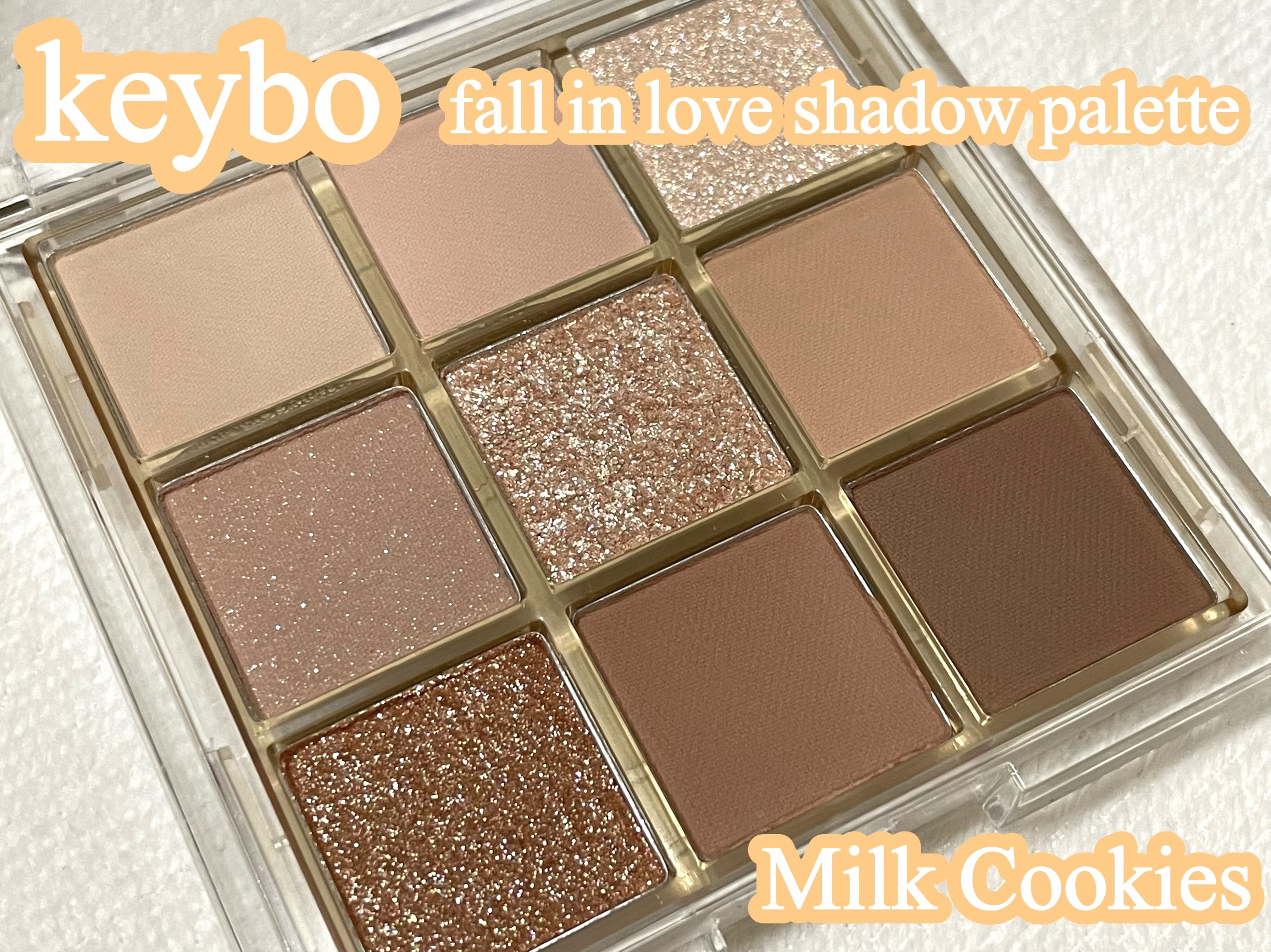 KEYBO FALL IN LOVE SHADOW PALETTE/keybo/アイシャドウパレットを使ったクチコミ（1枚目）