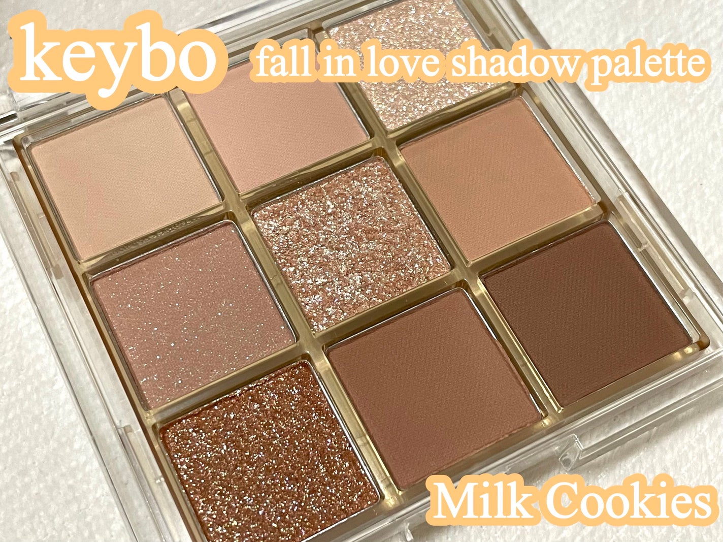 KEYBO FALL IN LOVE SHADOW PALETTE/keybo/アイシャドウパレットを使ったクチコミ(1枚目)